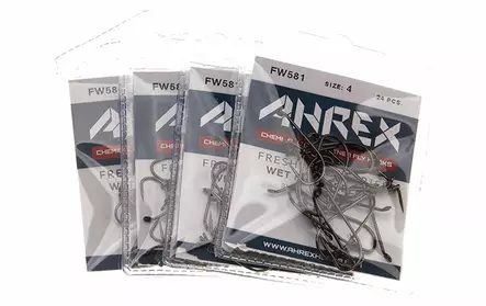 Ahrex FW581 Wet Fly Barbless - Hullingløs - 023534439078 - 2