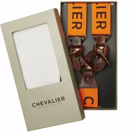 Chevalier Logo Suspenders High Viz. Orange - Andre jaktklær - 808491139878 - 1