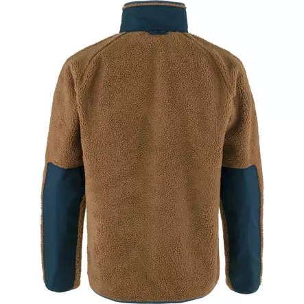 Fjällräven Vardag Pile Jacket M Chestnut-Navy - Mellomjakker - 7323450913168 - 2
