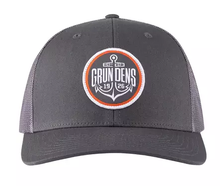 Grundens Logo Anchor Trucker Charcoal - Lastebilsjåfører - 0840316335928 - 1