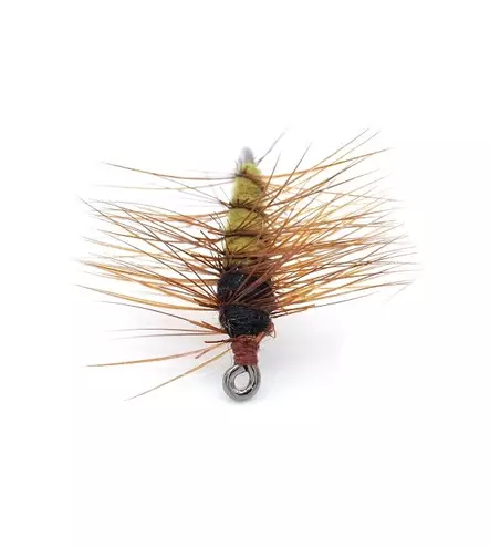 Super Pupa Olive Dry Fly - Torrfluer - 06429810537638 - 1