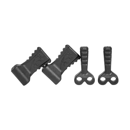 Tasmanian Tiger Bungee Cord Tab Set Black - Taktiske sekker og utstyrsbagger - 4013236401028 - 3