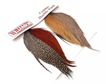 Whiting Introductory Hackle Pack Capes - Tørrflueknokler og -salter - 6160440133738 - 1