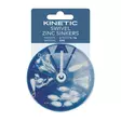 Kinetic Swivel Zinc Sinkers Assortment - Blyhagl & stylsøkker - 5707461302388 - 1