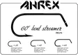 Ahrex 60 Degree Bent Streamer - Saltvannskroker - 655043957028 - 3