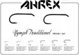 Ahrex FW561 Nymph Traditional Barbless - Hullingløs - 023534438958 - 3