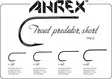 Ahrex TP612 Trout Predator Streamer Short - Strømmekroker - 655043964408 - 3