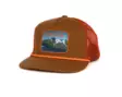 Fishpond On Point Trucker Hat - Sandbar/Orange - Lastebilsjåfører - 816332014468 - 1