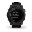 Garmin Fenix 7X Sapphire Solar Black DLC Titanium with Black Band - GPS-navigasjonsenheter og klokker - 753759278328 - 7