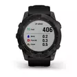 Garmin Fenix 7X Sapphire Solar Black DLC Titanium with Black Band - GPS-navigasjonsenheter og klokker - 753759278328 - 8