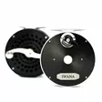 Iwana Retro Salmon 3 3/4" Black & Silver - Fluesneller - 6975745030718 - 3