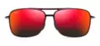 Maui Jim Kaupo Gap - Red Black Tortoise Frame with Hawaii Lava Lens - Plastlinser - 603429070298 - 2