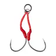 Savage Gear Bloody Assist SJ Double #1/0 - Assist- & inline-enkeltkroker - 5706301781468 - 1