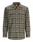 Simms ColdWeather Shirt Hickory Asym Ombre Plaid - Skjorter - 694264624258 - 1
