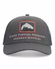 Simms Double Haul Icon Trucker Slate - Caps - 694264648858 - 1