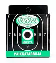 Tarkka Paikkatarra 11mm Musta - Plastklistremerker - 6410362412108 - 1