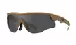 Wiley X WX Rogue Comm Grey & Clear & Light Rust - Matte Tan - Skyteglass - 712316124348 - 5