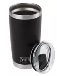Yeti Rambler 20oz Tumbler Black - Termosflasker og -krus - 888830306628 - 2