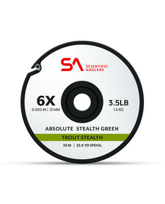 Scientific Anglers Absolute Trout Stealth Tippet - Nylon fortommateriell - 840309135788 - 1