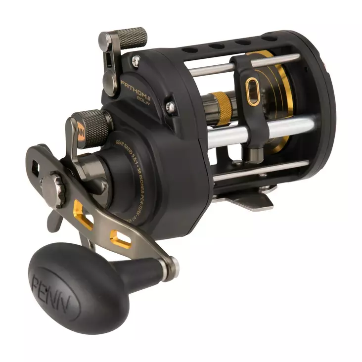 Penn Fathom II 20 Level Wind - Trolling- & spakbremsesneller - 031324038998 - 1