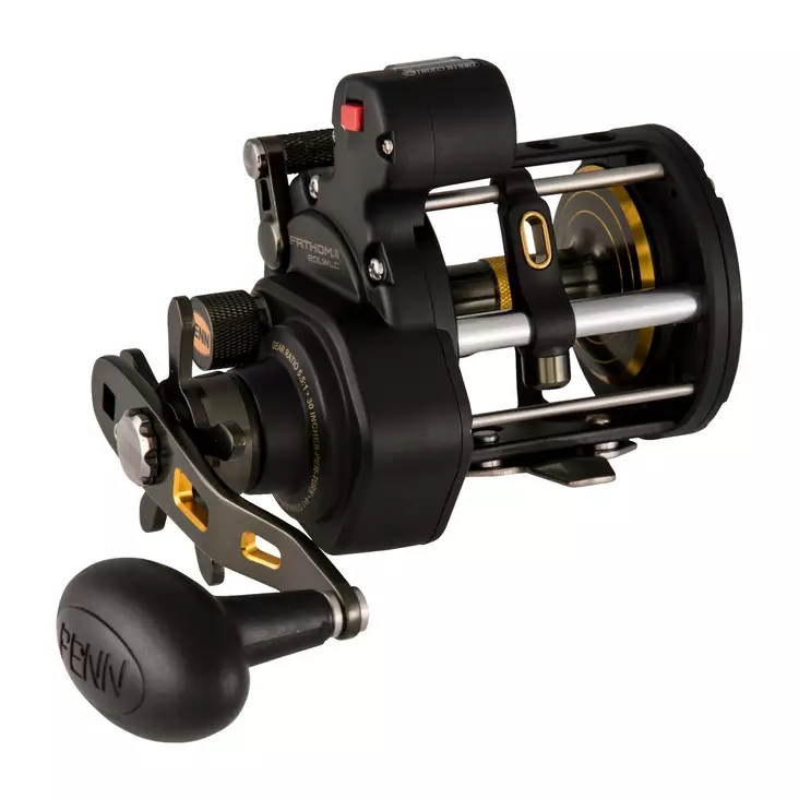 Penn Fathom II 20 Level Wind LC - Trolling- & spakbremsesneller - 031324039018 - 1