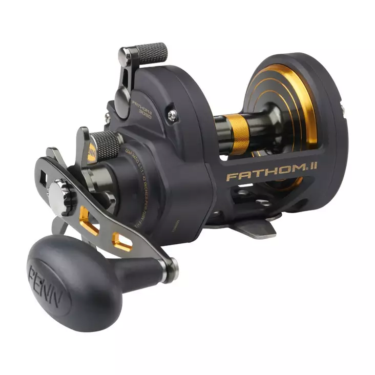 Penn Fathom II 30 Star Drag - Trolling- & spakbremsesneller - 031324046368 - 1