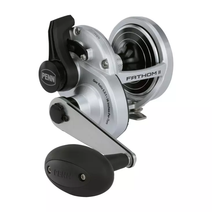 Penn Fathom II Lever Drag 30 - Trolling- & spakbremsesneller - 031324283428 - 1
