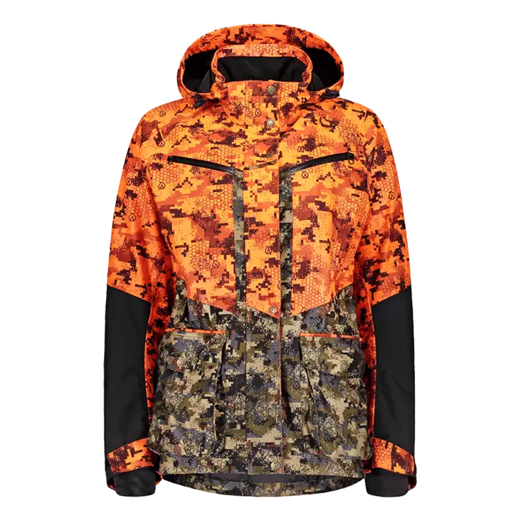 Anar Hirvas W's Hunting Jacket Safety Camo - Damejaktjakker - 6438014224138 - 1