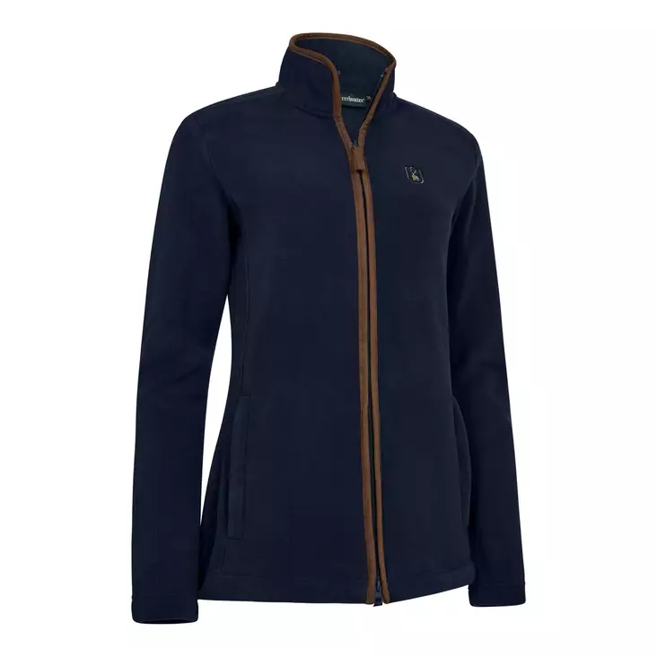 Deerhunter Lady Cumbria Fleece Jacket Dark Blue - Damejaktjakker - 5702827251058 - 1