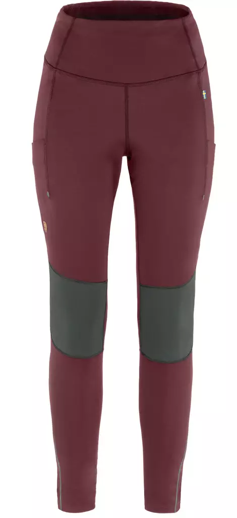 Fjällräven Abisko Värm Trekking Tights Port- Iron Gray - Dame jaktbukser - 7323450786908 - 1