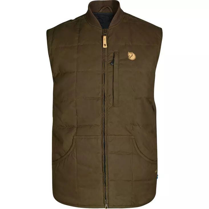 Fjällräven Grimsey Vest Dark Olive - Jakt- og elgvester - 7392158553198 - 1