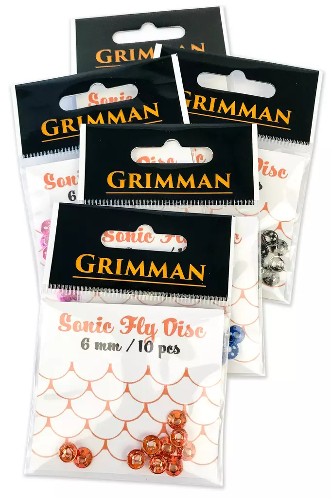 Grimman Sonic Disc 6mm 10pcs - Kjeglehoder og andre hoder - 11808028 - 1