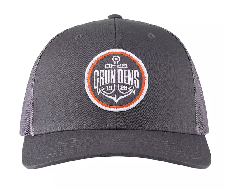 Grundens Logo Anchor Trucker Charcoal - Lastebilsjåfører - 0840316335928 - 1