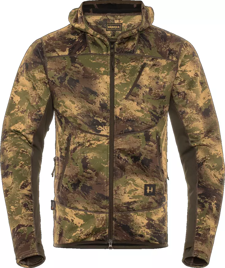 Härkila Deer Stalker camo fleece hoodie - Jegertrøyer - 5707335500308 - 1