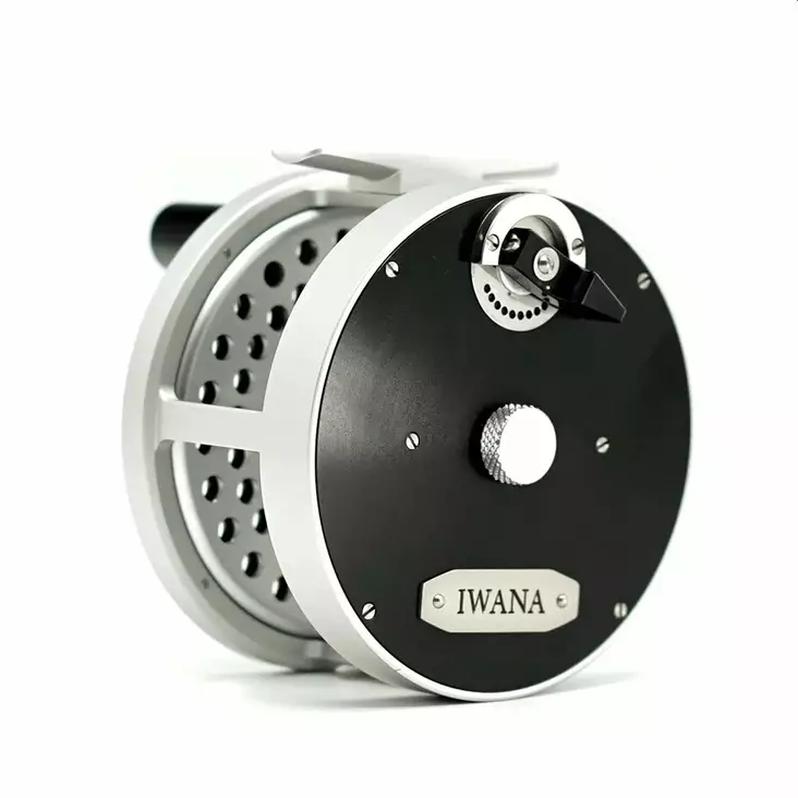 Iwana Retro Salmon 3 3/4" Black & Silver - Fluesneller - 6975745030718 - 1