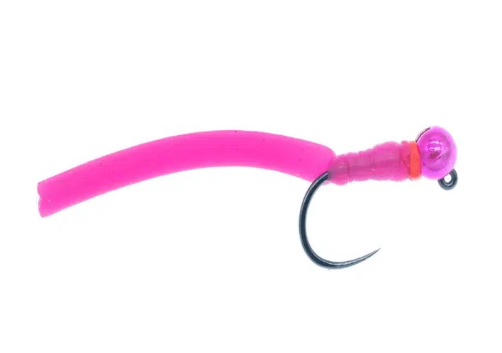Jiggy Squirmy Worm Pink - Streamere og igler - G1888 - 1