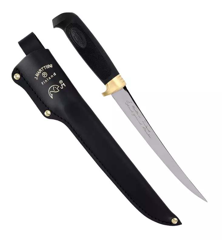 Marttiini Condor 19 Fillet Knife with Leather Sheath - Filetkniver - 6416885501848 - 1