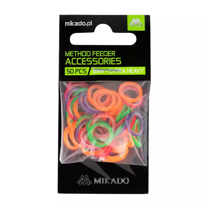 Mikado Method Feeder Pellet Bands Extra Heavy Mix - Feederkoblinger, perler & stoppere - 5900637683018 - 1