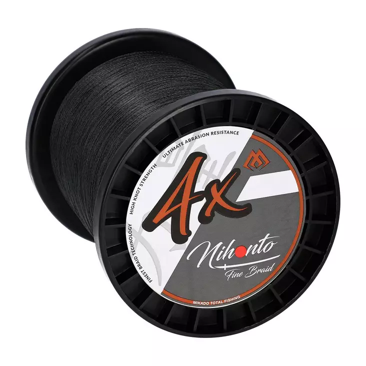 Mikado Nihonto Fine Braid 900m Black - Flettesnøre - 5900637052838 - 1