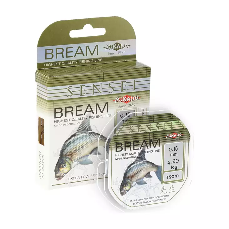 Mikado Sensei Bream 150m - Feeder- & match-monofil - 5900637504238 - 1