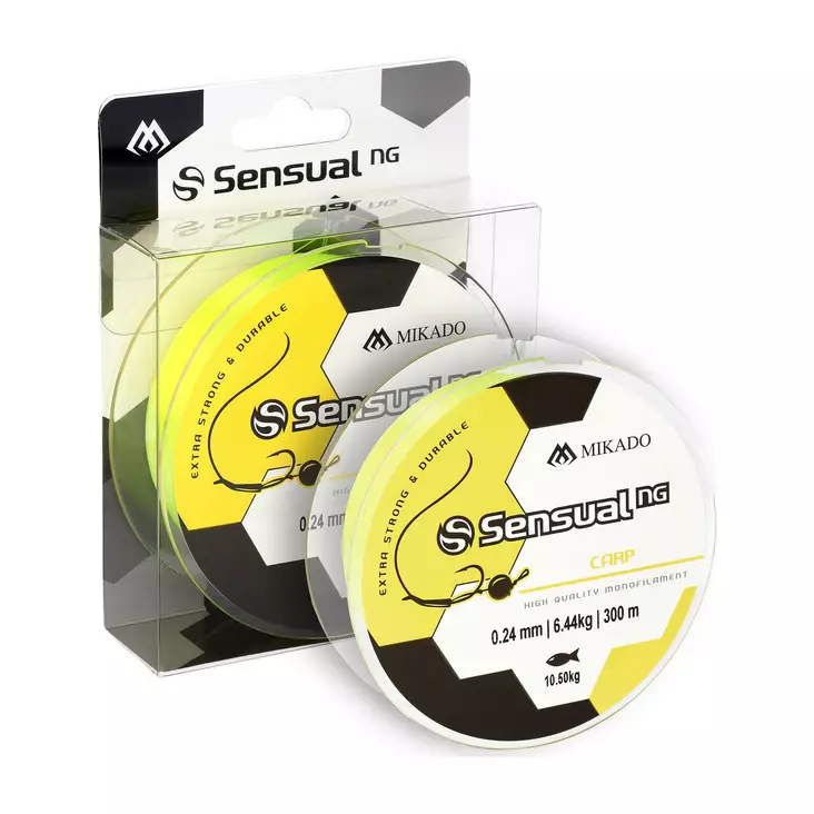 Mikado Sensual N.G. Carp 300m Yellow - Monofilsnøre - 5900637043768 - 1