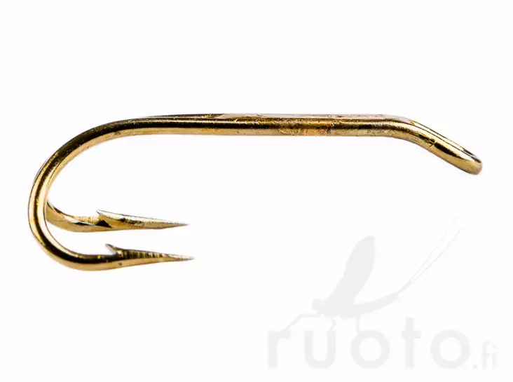 Mustad 3582BR Double Hook - Laksekroker - 7021560378388 - 1