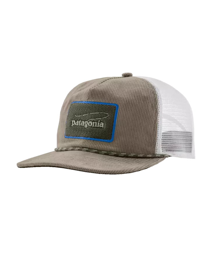 Patagonia Fly Catcher Hat Casting Logo Seabird Grey - Andre hodeplagg - 199346142618 - 1