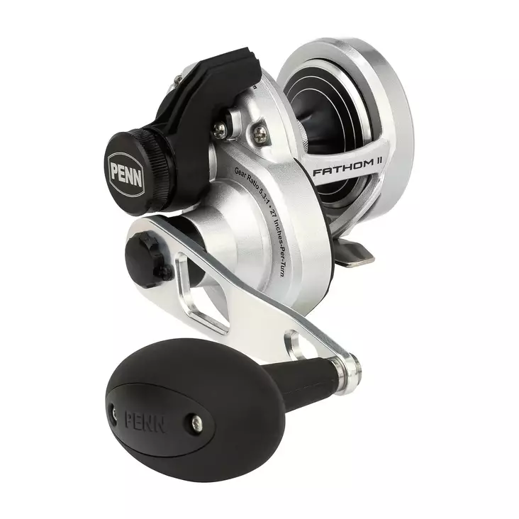 Penn Fathom II Lever Drag 10XN - Trolling- & spakbremsesneller - 031324283398 - 1
