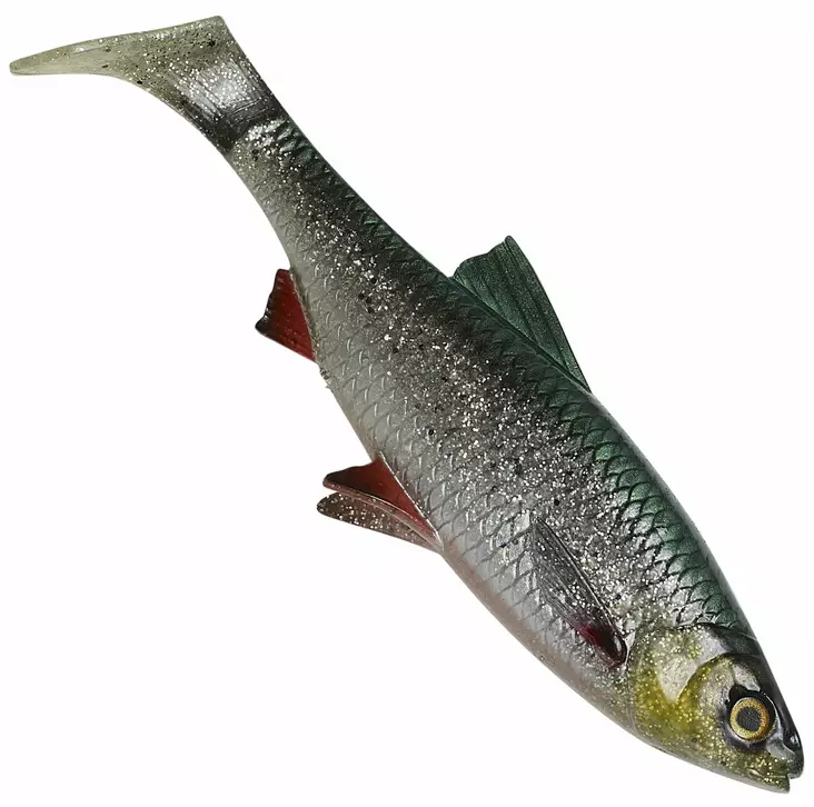 Savage Gear 4D River Roach 22cm 125g - Gummibeten for gjedde - 3400300098 - 1