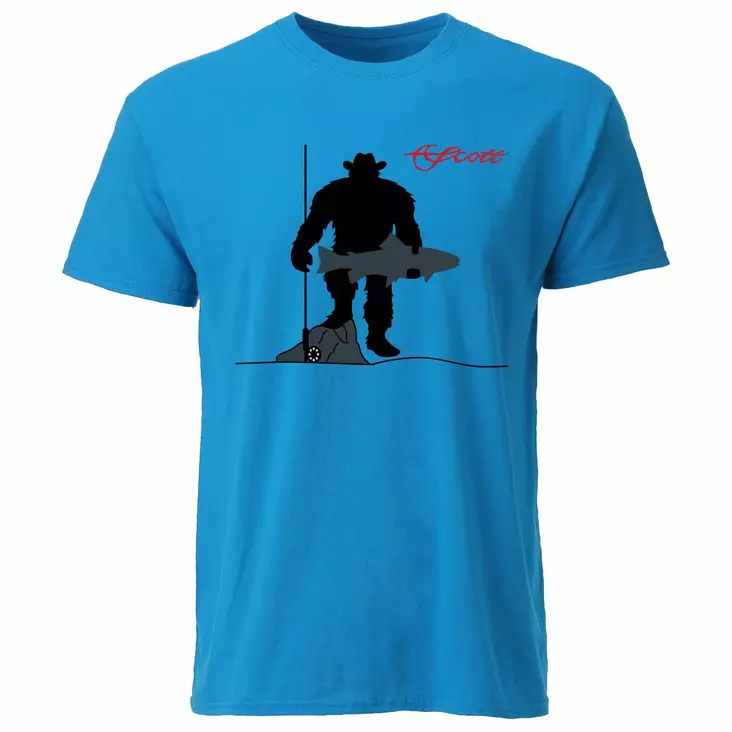 Scott Bigfoot T-shirt Turquise - T-skjorter - 816428017908 - 1