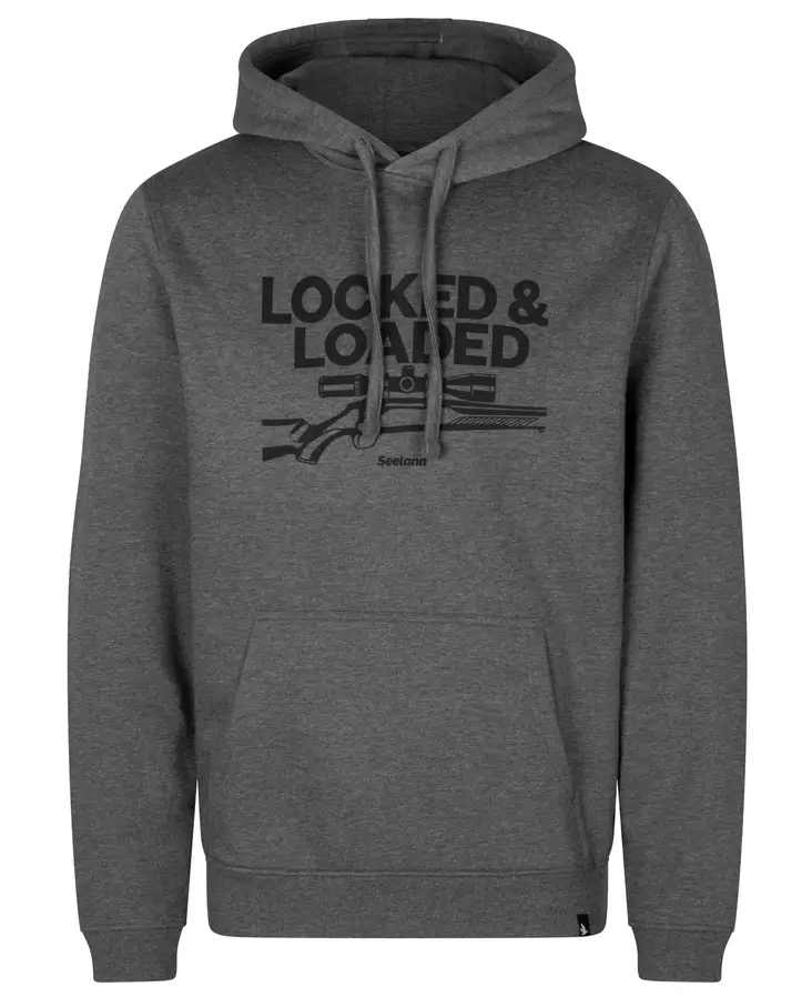 Seeland Loaded Hoodie Grey Melange - Jegertrøyer - 5714733652058 - 1