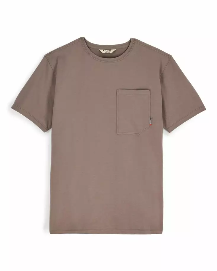 Simms Harbor Pocket T-shirt Sturgeon - T-skjorter herre - 694264697108 - 2
