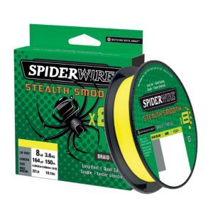Spiderwire Stealth Smooth 8 Hi-Vis Yellow - Flätlinor - 022021663538 - 2