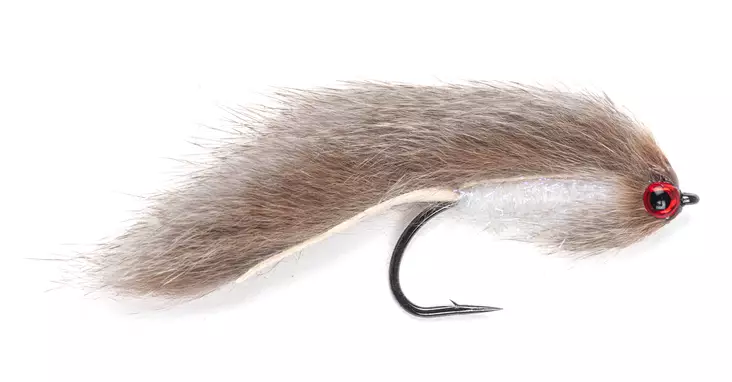 Squirrel Zonker Natural Grey - Streamere og igler - 8859202536648 - 2